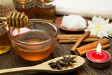 Honey and spa treatment 