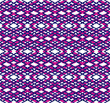 Bright abstract seamless pattern with interweave lines. Vector c