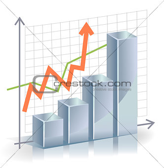 Business vector Graph