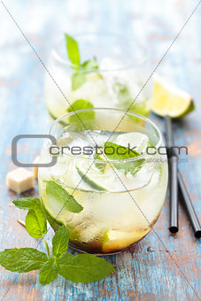 Mojito cocktail.