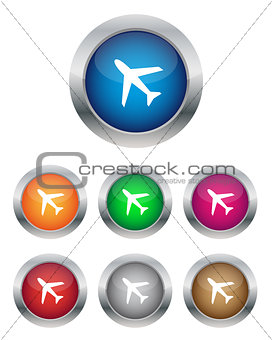 Airplane buttons