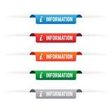 Information paper tag labels