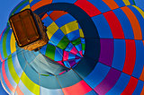 Multi-colored Hot Air Balloon