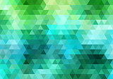 triangle background, vector