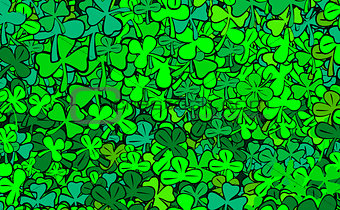 find four-leaf clover for luck