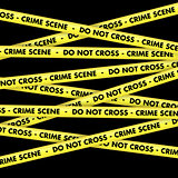 Crime scene tape background