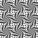 Design seamless movement illusion background
