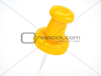 yellow pushpin
