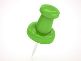 green pushpin