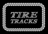 Tire tracks frame