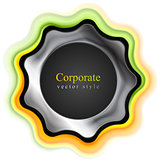 Abstract tech corporate logo design