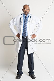 Indian male medical doctor 