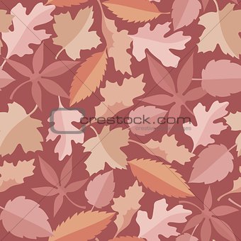 Leaves marsala pattern