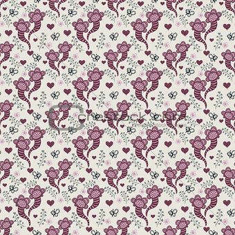 floral seamless pattern 