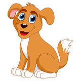 Cartoon puppy