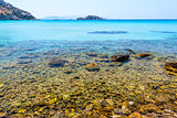 crystal clear waters of the Aegean Sea