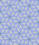 Seamless hexagons and diamonds geometric pattern.