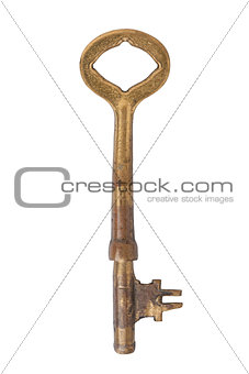 Bronze Skeleton Key
