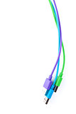 Colorful computer cables
