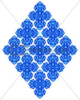 artistic ottoman pattern series seventy six