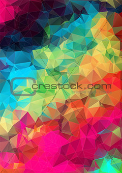 Abstract 2D geometric background
