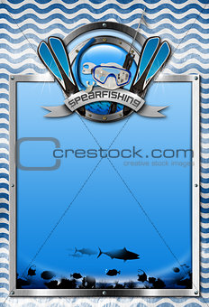 Signboard for Spearfishing
