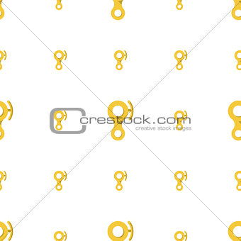 Yellow descender device vector background