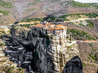 Monastery Holy Trinity at Meteora, Greece