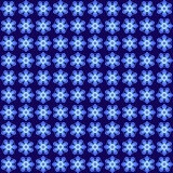 Blue abstract geometric seamless pattern