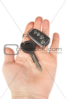 key with car alarm