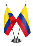 Colombia - Miniature Flags.