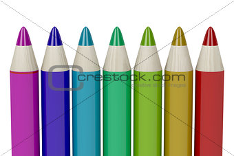 Colorful eye pencils