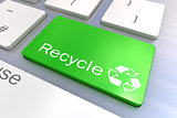 Recycle Eco keyboard button