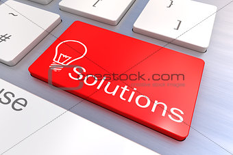 Solutions keyboard button