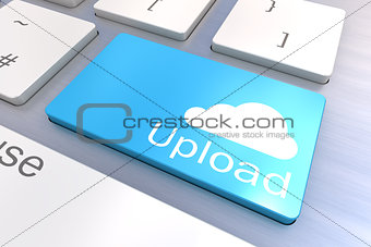 Cloud Upload keyboard button