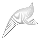 Design triangle movement illusion background