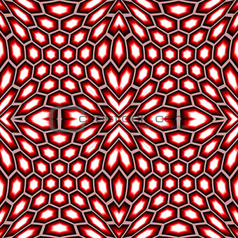 Design seamless hexagon geometric pattern