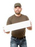 bearded man white board