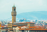 Palazzo vecchio in florence, italy