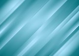 Blue abstract stripes vector background