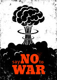 Poster no war