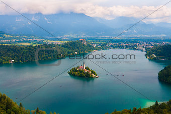 Lake Blade, slovenia