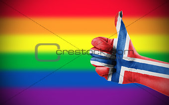 Positive attitude of Norway for LGBT community