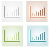 four color bar charts