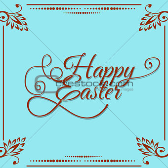 Easter holiday for invitations and greeting cards