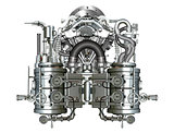 two-cylinder engine