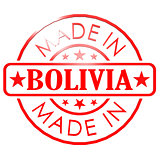 Made in Bolivia red seal