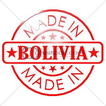 Made in Bolivia red seal