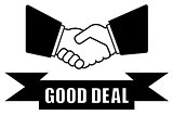 good deal handshake icon