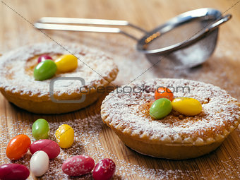 Swiss traditional Easter rice tart